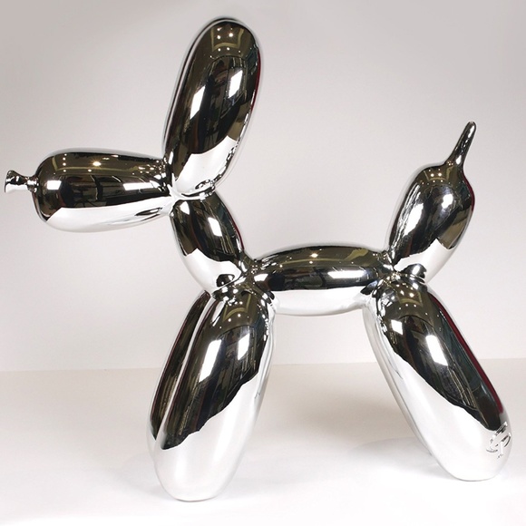 Other - Balloon Dog abstract art sculpture silver large